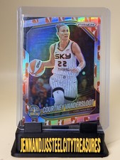 Courtney Vandersloot No.124 WNBA Logo Prizm 2025 Panini Chicago Sky #124