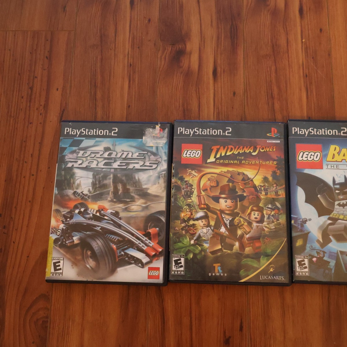 Lego Games PlayStation 2 - Drome Racers/ Indiana Jones/ Batman