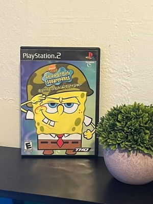 THQ SpongeBob SquarePants Battle for Bikini Bottom PS2 NTSC-U/C Manual