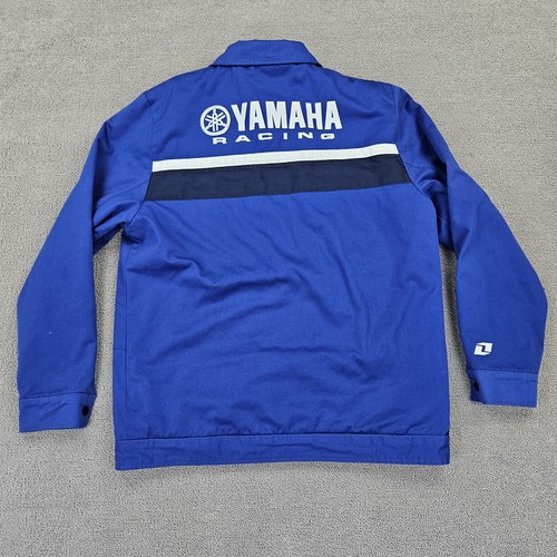 Yamaha Racing Jacke One Industries Größe Large Full Zip offiziell lizenziert blau - Bild 10 von 16