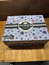 Poker Chips And Cards Game Set With Storage Case New In Box