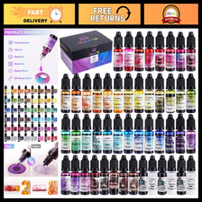 48pcs Alcohol Ink Set - Vibrant Colors for Epoxy Resin Art, Tumblers  Crafts