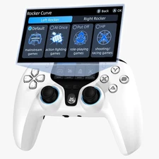 NBCP Interactive Screen Wireless Gaming Controller for PC/PS3/Switch 2 1/Android