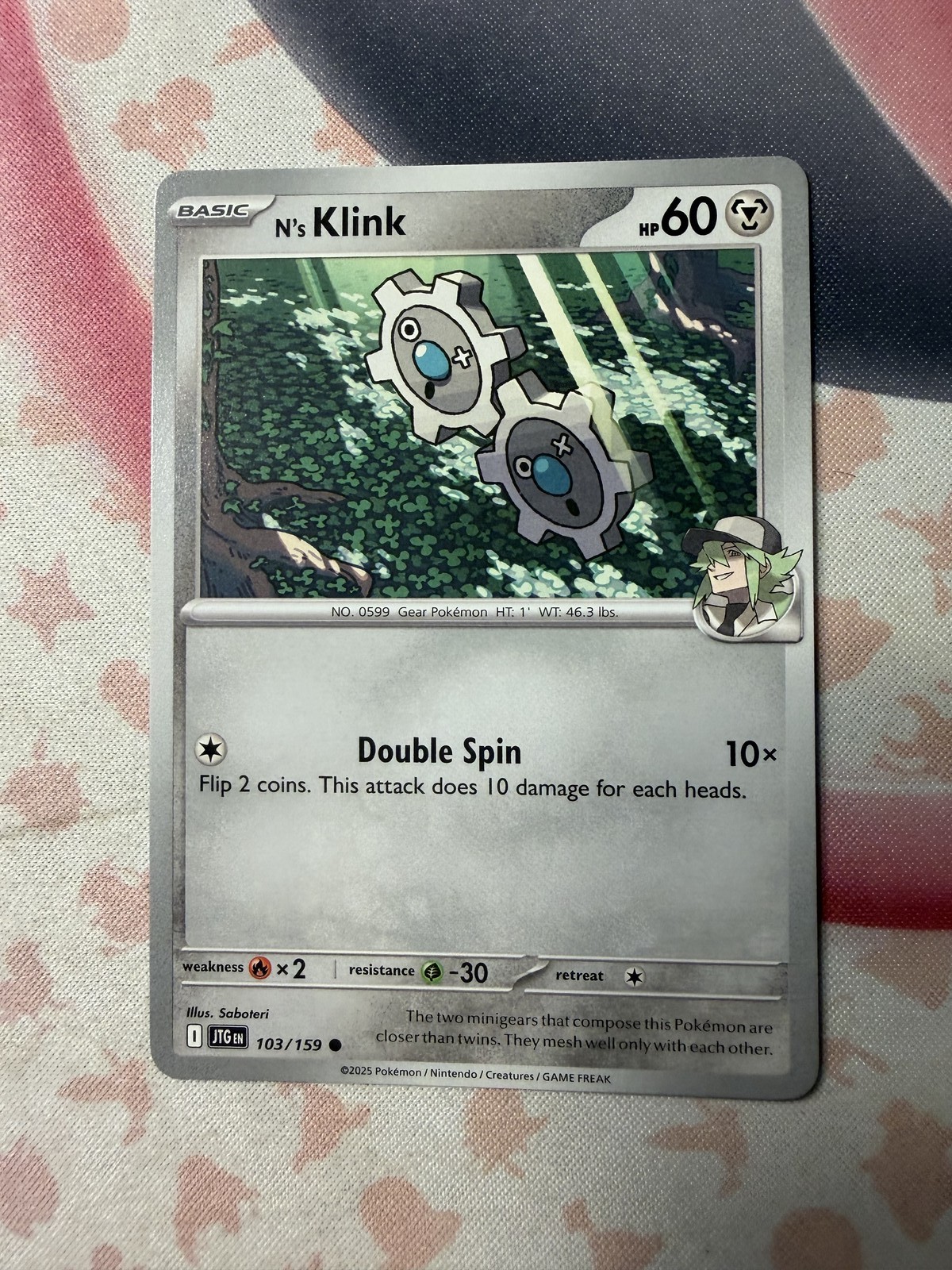 N's Klink Common SV09: Journey Together 103/159 NM English