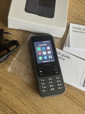 Nokia 6300 4G - Feature Phone (Dual-SIM)