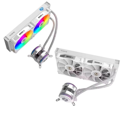 Heatsink A Liquid CPU With LCD Gaming RGB 9 7/16in LGA 1851 AM5 1700 1200 AM4 - 第 2/4 張圖片