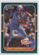 1987 Donruss The Rookies Box Set Casey Candaele #33 1e95