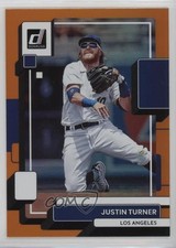 2022 Panini Donruss Holo Orange Justin Turner #97 0nr3