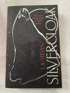 UK arc Silvercloak Uncorrected Proof Advance Reader Copy L K Steven book SIGNED