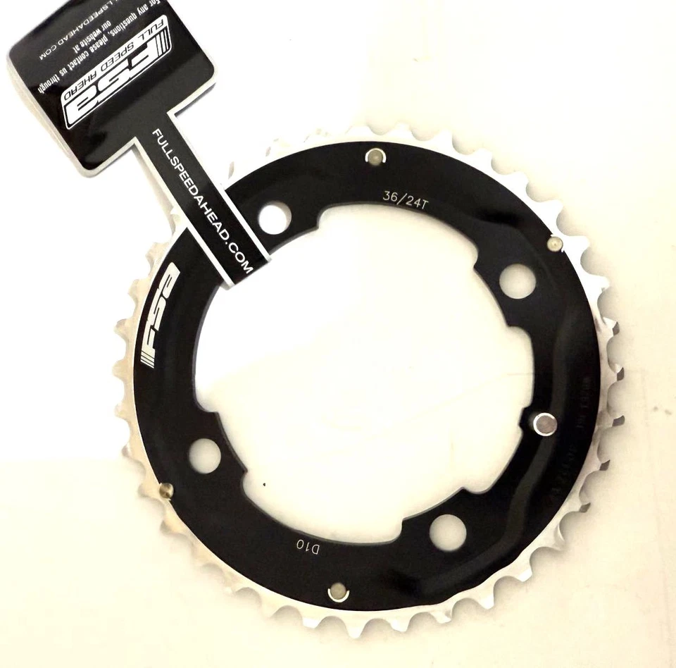 FSA Afterburner 104 BCD 104BCD 36 tooth Alloy MTB Chainring WA263 380-0636G NEW - Image 4 of 4