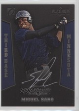 2013 Onyx Platinum Prospects Silver Ink 15/150 Miguel Sano #PPAU32 Auto 0aa