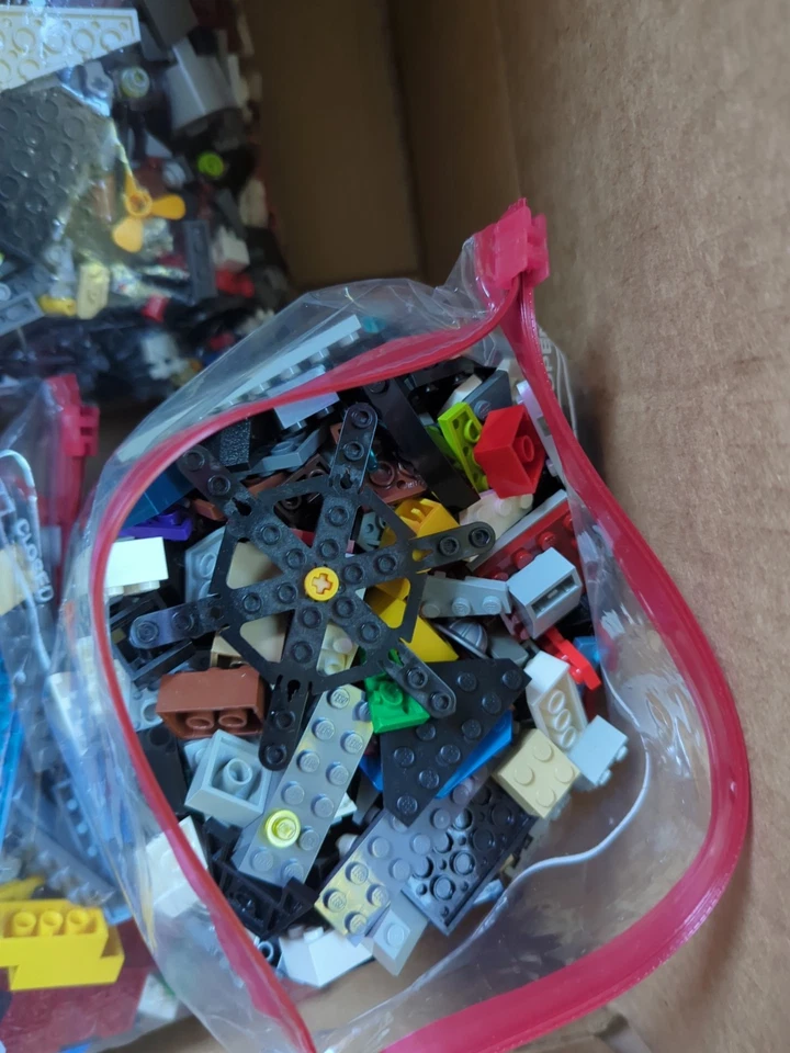 LEGO 6 libras piezas a granel Star Wars City Jurassic Park Ninjago helicóptero Foto 2 de 4