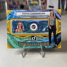 2026 Donruss WNBA Sophie Cunningham GOLD Tunnel Vision SSP /10 Indiana Fever