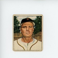 1950 Bowman Kirby Higbe #200 New York Giants VG
