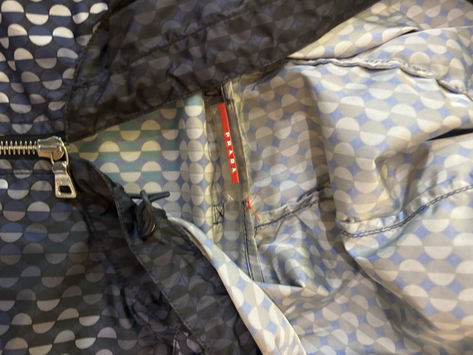 Prada Half Moon Gradient Windbreaker - image 5