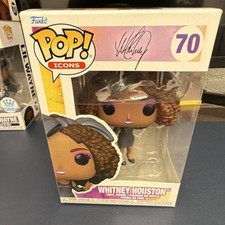 Funko POP! Icons Whitney Houston #70 Vinyl Figure Original Rock & Pop