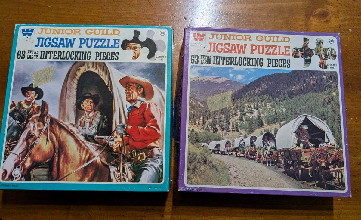 Western Jigsaw Puzzles In Vintage Jigsaw Puzzles for sale | eBay