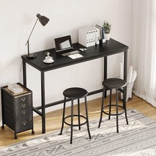 2024 New Bar Stools Set of 2 - Solid Wood Counter Height Bar Stools for Kitch...