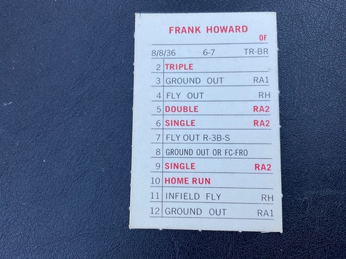 1969 MLB MILTON BRADLEY A-k LISTED ALPHABETIC ORDER PICK CARDS YOU WANT - Bild 333 von 435