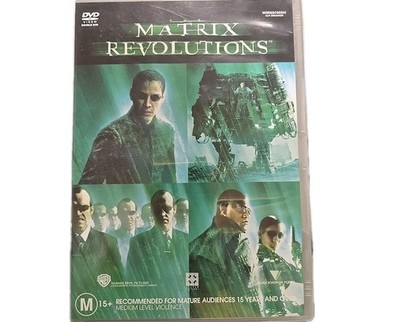 The Matrix Revolutions (DVD,2003) Free Postage 