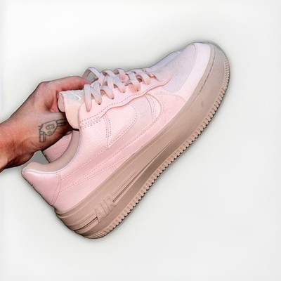 Nike Air Force 1 Low Rosa, Pink , Pastell Pink, Bubble Gum Gr. 41