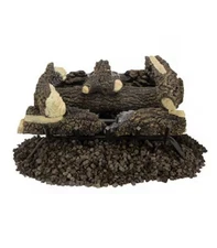 Master Forge 30000-BTU Natural Gas /Propane Fireplace Log Set💥 VFL3-RW24DTL