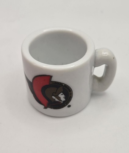 Vintage NHL Calgary Flames & Ottawa Senators Vending Machine Mini Coffee Mugs ๐ - Picture 10 of 11