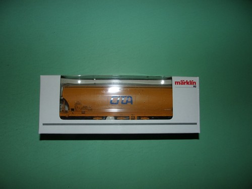 * MARKLIN wagon céréalier CITA jaune SNCB 46327-2 NEUF en 2 RAILS | Condition: Neuf