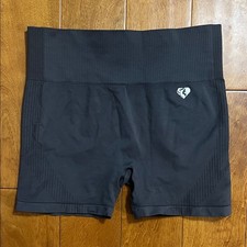 Women’s Best Power Seamless Scrunch Shorts Sz M Athletic Athleisure Gym Workout
