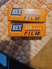 Vintage New REX 620 Size All-Purpose Film Sealed in Box W/Instruction Sheet