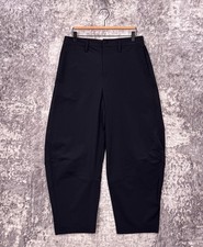Ruti Pants 10 Womens Black Nylon Barrel Leg