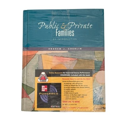 Public & Private Families Andrew Cherlin Sociology Textbook McGraw-Hill
