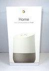 Google Home Smart Assistant Speaker White Slate with Power Cable & Box - EUC