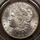 1878-CC Morgan dollar, PCGS MS63 Original White & very sweet! DavidKahnRareCoins — photo 1