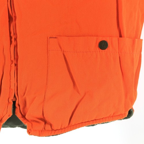 Vintage 1970'S Eddie Bauer Skyliner reversible goose down vest with black ta... - Picture 15 of 21