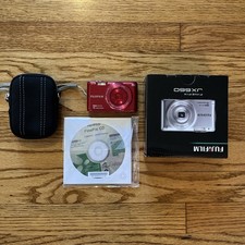 Fujifilm Digital Camera FinePix JX660 HD Movie 5x Zoom 16.0MP Red