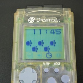 SEGA Dreamcast SEAMAN NTSC-J w/ Microphone Adapter HKT-7200 , VMU HKT-7000 Set