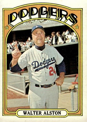 1972 Topps #749 Walter Alston