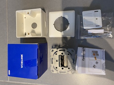 Vcelink Universal Netzwerkdose Cat 6A