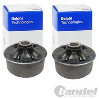 2X Delphi Querlenkerlager Buchsen Vorderachse Passend FüR Toyota Avensis Corolla