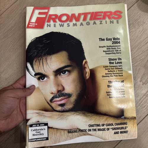 SF FRONTIERS NEWSMAGAZINE Gay Interest Nude Male Playgirl 2004 Vintage Colt Buff - Foto 4 di 4