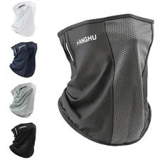 Anti-UV Cycling Mask Breathable Ice Silk Face Scarf Neck Cover Outdoor Sport Sun