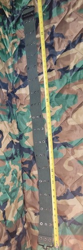 Vintage Military Style Web Belts Green And Brown - Picture 9 of 11