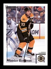  93 Patrice Bergeron 37 Bruins 2013 Fleer Hockey NHL Sports Trading Card 