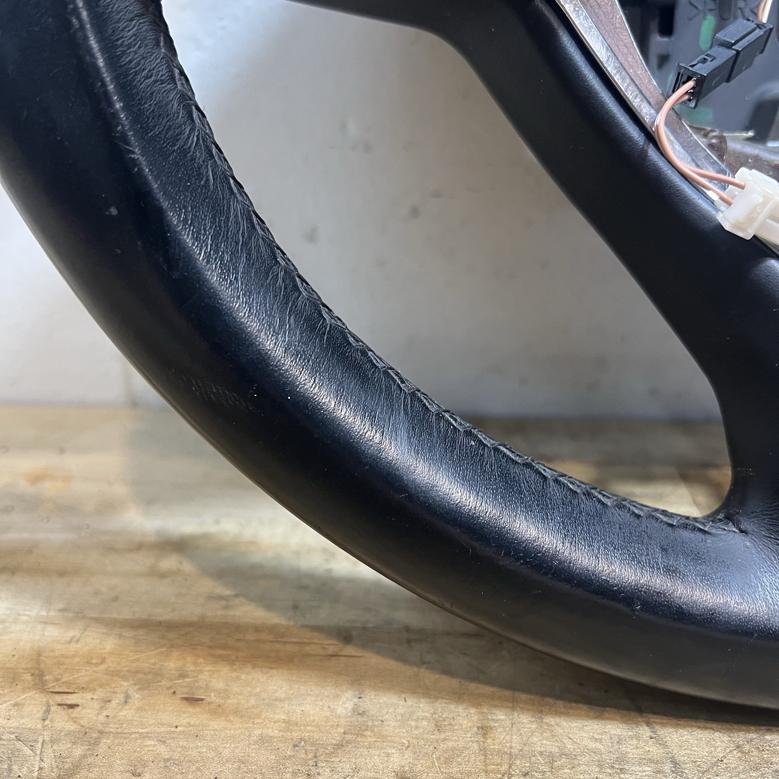 2014-2020 Maserati Ghibli Steering Driver Wheel Black OEM 1033614XXXC