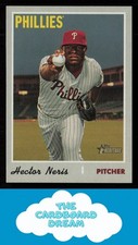 Hector Neris 2019 Topps Heritage #722 SP Philadelphia Phillies Baseball Card