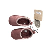 Bearpaw Baby Girls Suede Leather Slippers Pin...