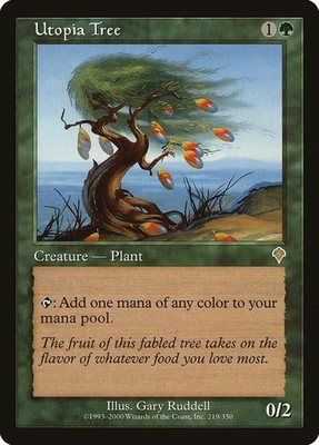 Utopia Tree (EX/NM) Any Colour Mana Dork MTG Rabatt: 5+ Magic Singles