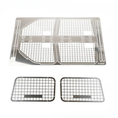 1pcs Simulated Metal Folding Protective Net for 1/10 FMS FCX10 LC80 Accessories