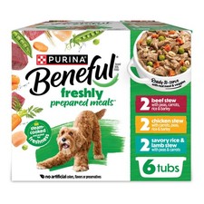 Purina Beneful Protein Gravy Wet Dog Food Variety 10 Ounce (Pack of 6), Brown  6.42 per gallon